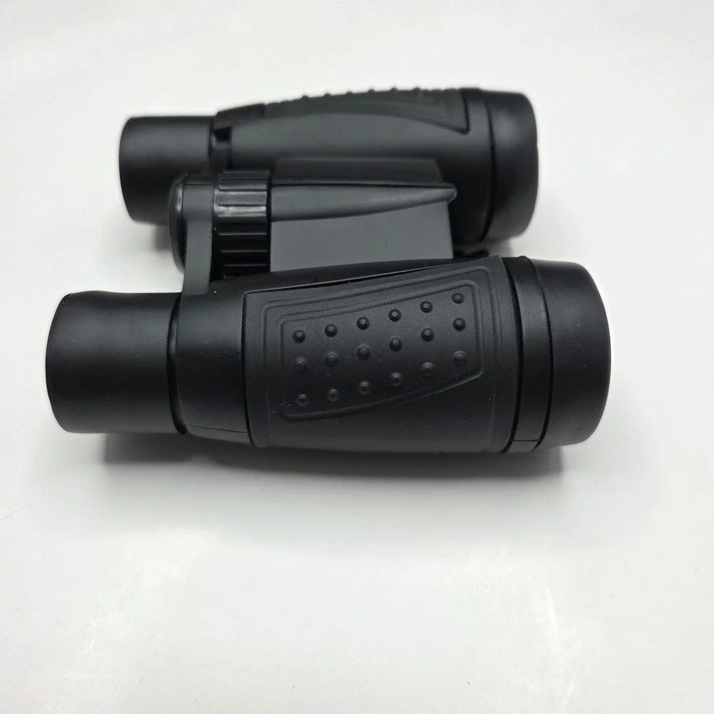 Unbranded Binoculars Compact Portable Matte Black With Case Bird Watching Travel
